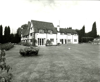 Side view of Swineshead Manor in 1982